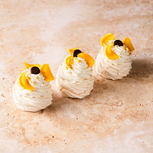 La pavlova fruits des tropiques