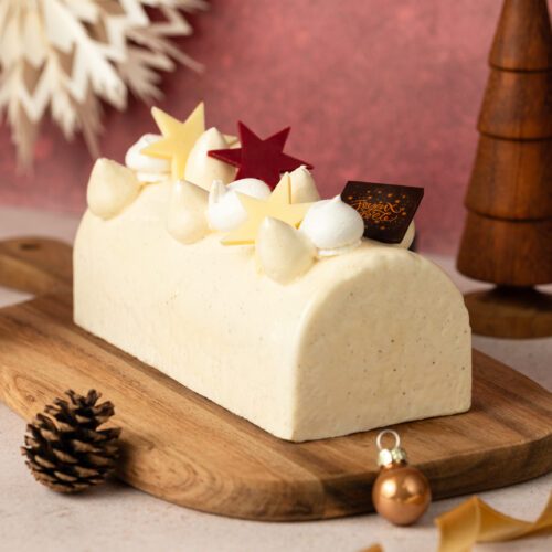 Bûche glacée citron/framboise