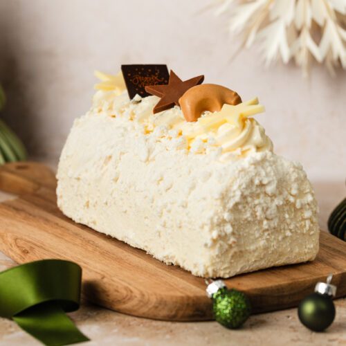 Bûche glacée vanille/caramel